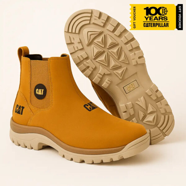 BOTA ADVENTURE ORIGINAL [EDIÇÃO COMEMORATIVA 100 ANOS CAT] - Imagem 9