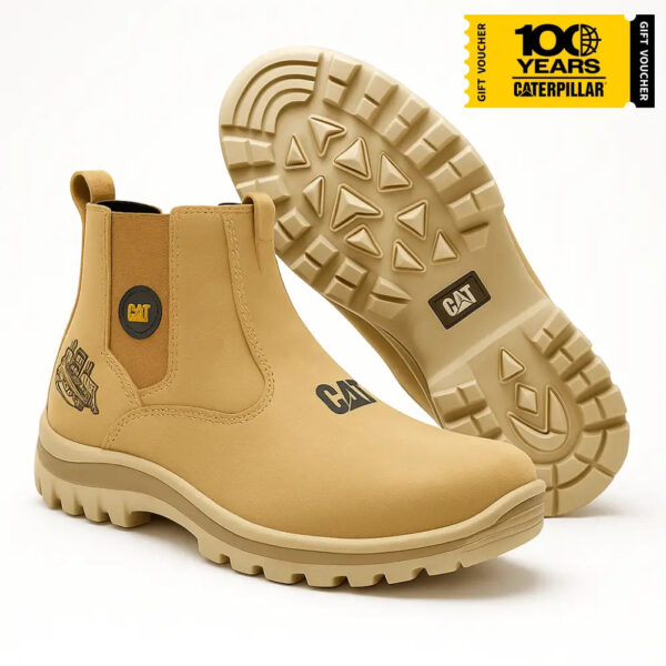 BOTA ADVENTURE ORIGINAL [EDIÇÃO COMEMORATIVA 100 ANOS CAT] - Imagem 5