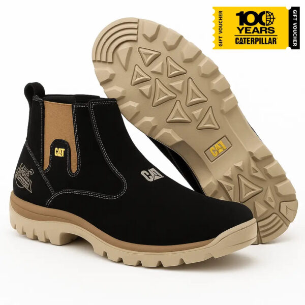 BOTA ADVENTURE ORIGINAL [EDIÇÃO COMEMORATIVA 100 ANOS CAT] - Imagem 6