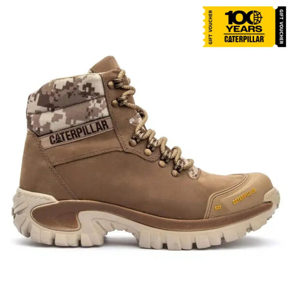 Bota Caterpillar 2064 Creme Nobuck - Imagem 4