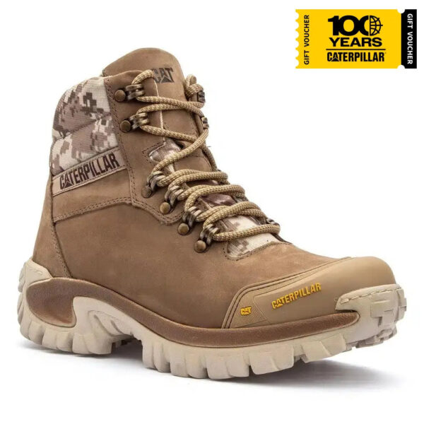Bota Caterpillar 2064 Creme Nobuck - Imagem 3
