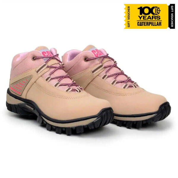 Bota Caterpillar Adventure Feminino Rosa Nude - Imagem 2