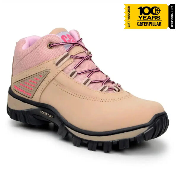 Bota Caterpillar Adventure Feminino Rosa Nude - Imagem 3