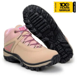 Bota Caterpillar Adventure Feminino Rosa Nude