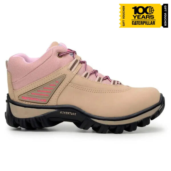 Bota Caterpillar Adventure Feminino Rosa Nude - Imagem 4
