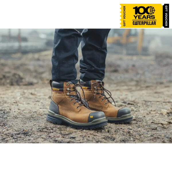 Bota de Segurança Gravel 6" S3 Bege - Imagem 7