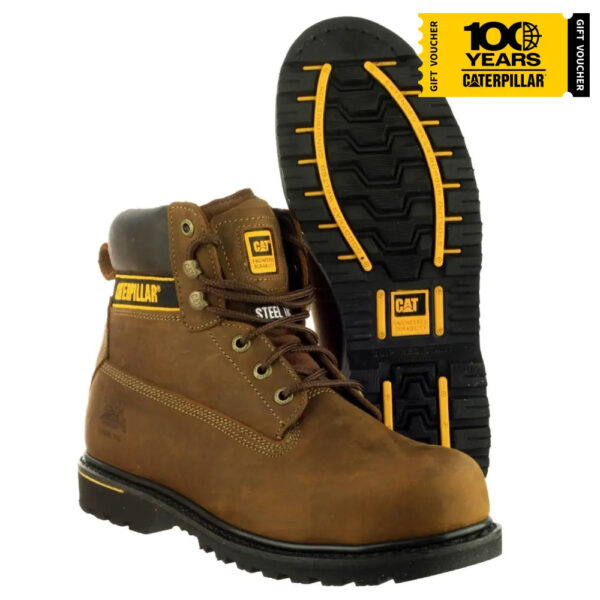 Bota de Segurança Holton S3 Marrom - Imagem 3
