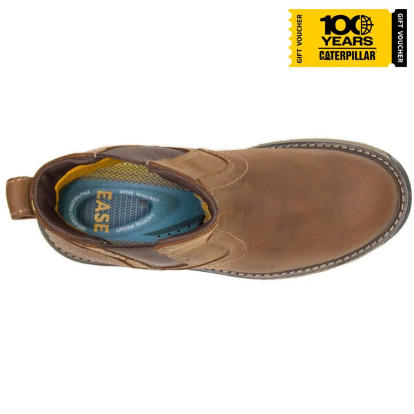 Bota de Segurança Pelton S1 Bege Escuro - Imagem 4