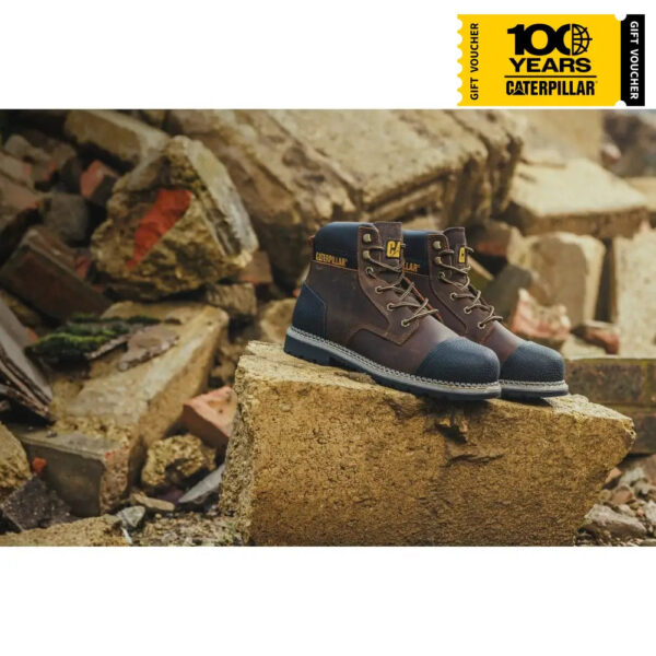 Bota de Segurança Powerplant S3 Marrom - Imagem 6