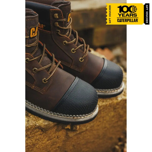 Bota de Segurança Powerplant S3 Marrom - Imagem 7
