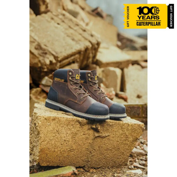 Bota de Segurança Powerplant S3 Marrom - Imagem 5